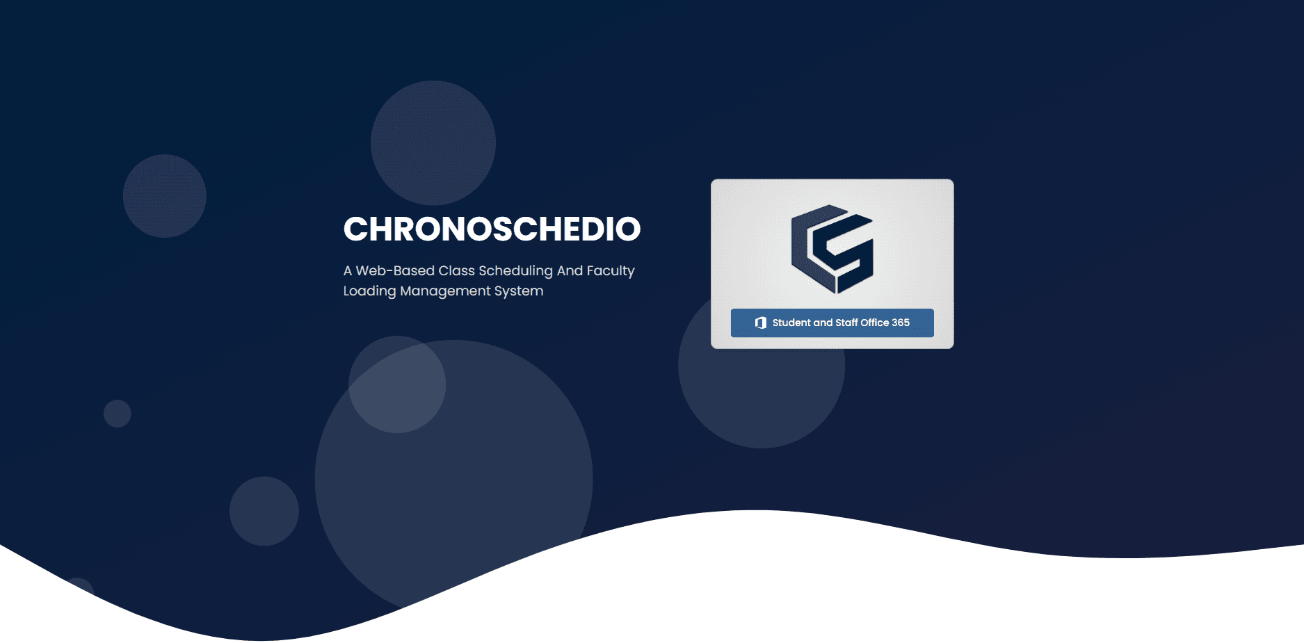 ChronoSchedio (Thesis) screenshot
